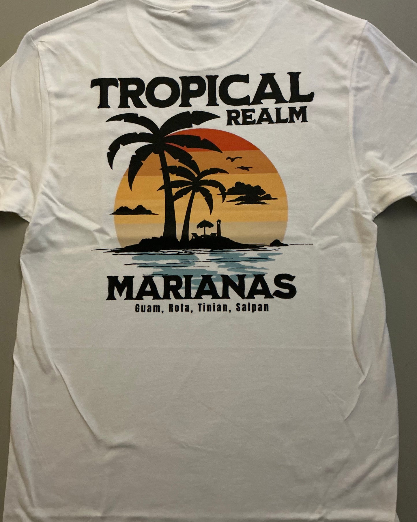 White TR Marianas T- Shirt